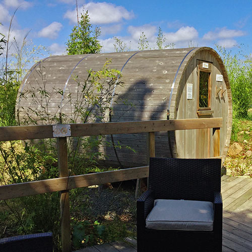 Sauna tonneau